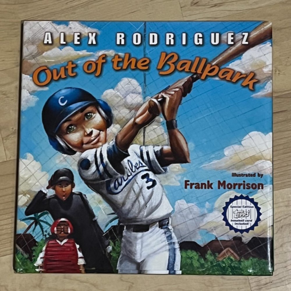 EUC Alex Rodriguez children's hardcover baseball book
